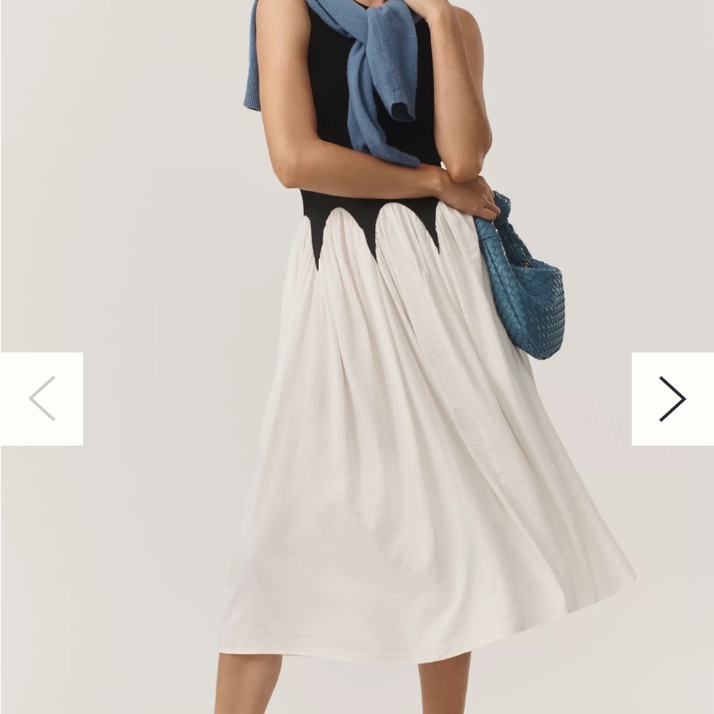 Black and White Dress